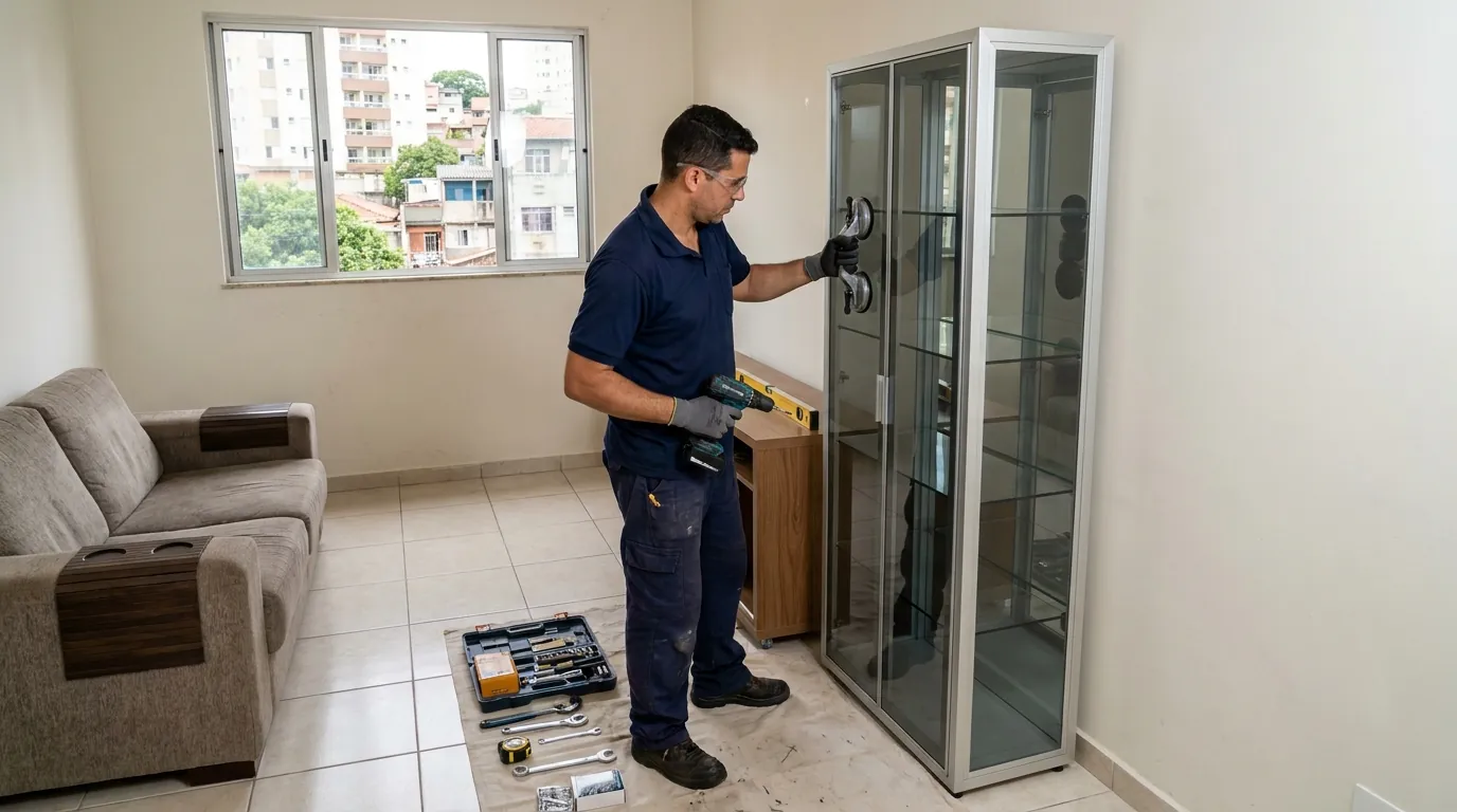 Móveis planejados em vidro em Indaiatuba
