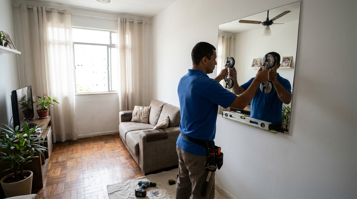 Revestimento Espelhado na Cidade Nova I, Indaiatuba‑SP