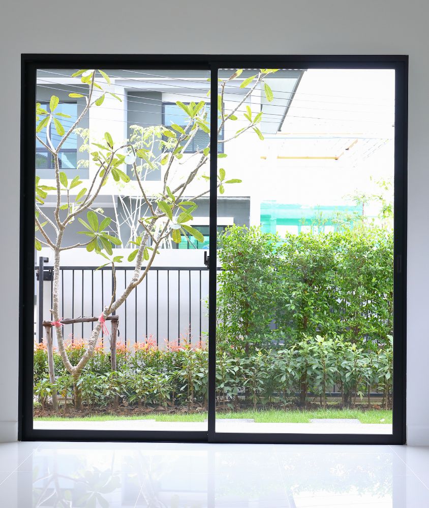 porta de vidro em Indaiatuba